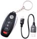 Запальничка-прикурювач від USB у вигляді ключа від машини №4364 4364 фото 1
