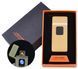 USB запальничка в подарунковій упаковці Lighter (Спіраль розжарювання) №HL-7 Gold 955742889 фото