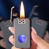 Бензиновая зажигалка с гравитационным механизмом Gravity Flame HL-635 Gray HL-635-Gray фото