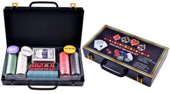Набір для покеру в кейсі на 200 фішок з номіналом №200S-C 200S-C фото