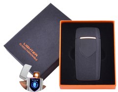 USB запальничка в подарунковій упаковці Lighter (Спіраль розжарювання) HL-57 Black HL-57-Black фото