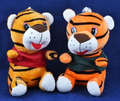 М'яка іграшка Тигр у светрі (20 см) №1221-22 №1221-22 фото
