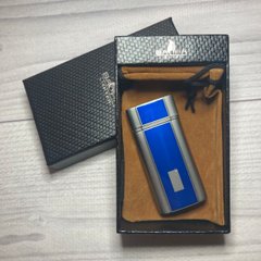 Зажигалка в подарочной коробке Baofa (Турбо пламя) D30 blue D30blue фото