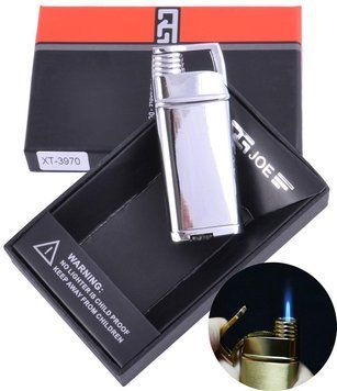 Запальничка подарункова JOE (Гостре полум'я) №3970 Silver 3970-Silver фото