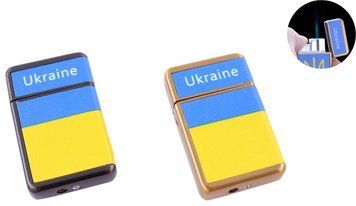 Запальничка кишенькова Ukrain (Гостре полум'я) HL-113-5 HL-113-5 фото