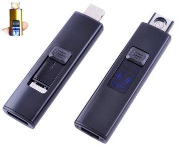 USB зажигалка Украина №HL-144 Black 1198817747 фото