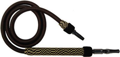 Шланг для кальяна 1,8м  (длинный мундштук), H12 коричневый H12 коричневий фото