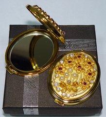 Дзеркальце двостороннє у подарунковій упаковці Австрія №6960-T70G-10 6960-T70G-10 фото