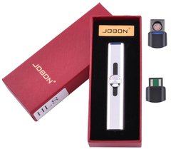 USB запальничка в подарунковій упаковці Jobon (Спіраль розжарювання) №HL-8 Silver 955742891 фото