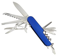 Карманный нож складной Traveler (15в1) 240шт/ящ K5011ALL-2 Blue K5011ALL-2 blu фото