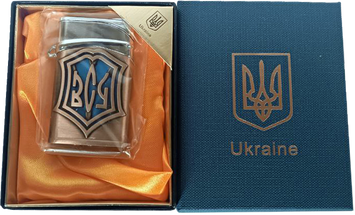 Зажигалка газовая ВСУ (Подарочная коробка🎁, Острое пламя 🚀) HL-4112-4 Медь HL-4112-4-Медь фото