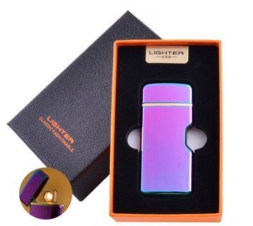 USB зажигалка в подарочной коробке LIGHTER HL-114 Хамелеон HL-114-Хамелеон фото