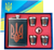 Подарочный набор MOONGRASS 6в1 с флягой, рюмками, лейкой UKRAINE 🇺🇦 WKL-015 WKL-015 фото