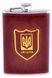 Фляга обтянута кожей (256мл) Украина 🇺🇦 UKR-5 UKR-5 фото