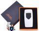 USB зажигалка в подарочной упаковке Lighter (Спираль накаливания) HL-57 White HL-57-White фото