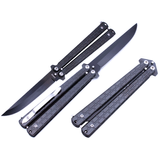 Ніж-метелик (Балисонг) тактичний Black (21.5 см) D793 D793 фото