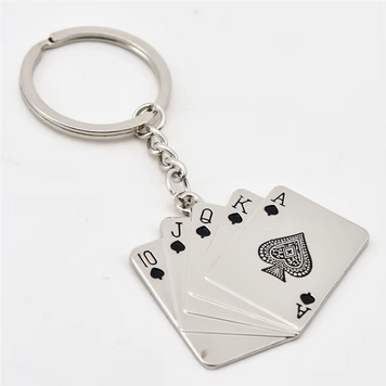 Високоякісний брелок "Гральні карти 🃏" D567 D567 фото