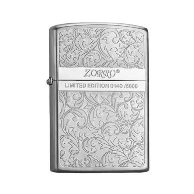 Запальничка бензинова "ZORRO Limited Edition" візерунки HL-354 HL-354 фото