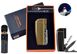 Электроимпульсная USB Зажигалка две молнии ⚡️⚡️, индикатор заряда, нож, штопор, открывалка HL-221 Gold HL-221-Gold фото 1