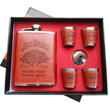Подарунковий набір 6в1 фляга, чарки, лійка 'Jim Beam' TZ-2 TZ-2 Jim Beam фото
