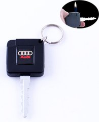Зажигалка карманная ключ авто AUDI (обычное пламя) №2088-2 1014057759 фото