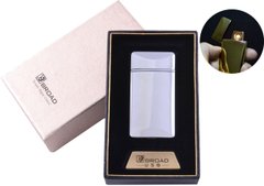 USB запальничка в подарунковій упаковці "Broad" (Двостороння спіраль розжарювання) №4851 Silver 1047207885 фото