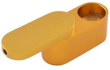 Трубка для куріння кишенькова HL802-51/HL-317 Gold HL802-51/HL-317-Gold фото