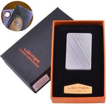 Зажигалка подарочная Lighter (спираль накаливания, USB) №4701-7 1137144490 фото