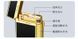 Подарункова газова запальничка HL-846 Gold HL-846 Gold фото 12