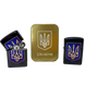 Запальничка бензинова в подарунковій коробці Герб України 🇺🇦 HL-326В Black HL-326В-Black фото 1