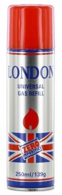 Універсальний ГАЗ для заправки запальничок 'LONDON' 250мл LONDON фото