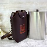 Фляга з чохлом 'Герб України 🇺🇦' 64oz / 1.8л KPT-64 A  KPT-64 A  фото
