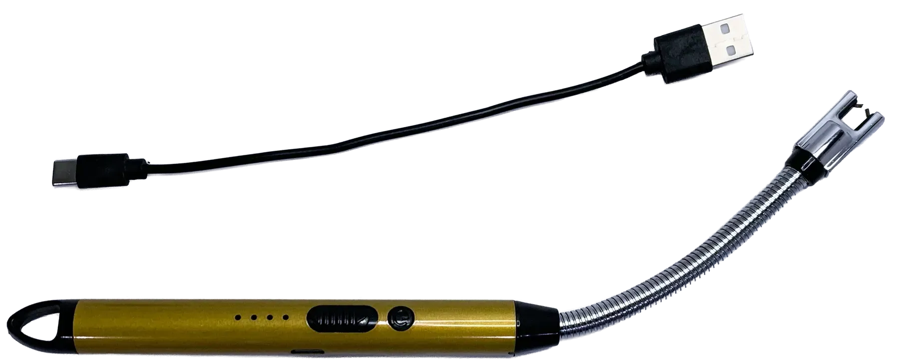 Електронна USB запальничка з гнучким носиком