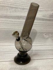 Міні бонг скляний для куріння трави, солі D75 D75 фото