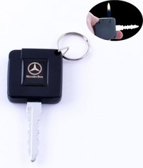Запальничка кишенькова ключ авто Mercedes-Benz (звичайне полум'я) №2088-3 1014057760 фото