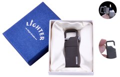 Запальничка-брелок в подарунковій коробці Lighter (Звичайне полум'я) №XT-71 Black 1089146057 фото