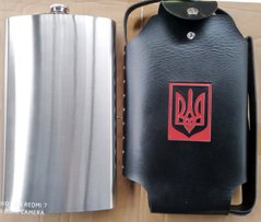 Фляга с чехлом "Герб Украины 🇺🇦 " 64oz / 1.8л SG64B SG64B фото