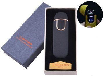 Электроимпульсная зажигалка Lighter (USB) HL-69 Black HL-69-Black фото