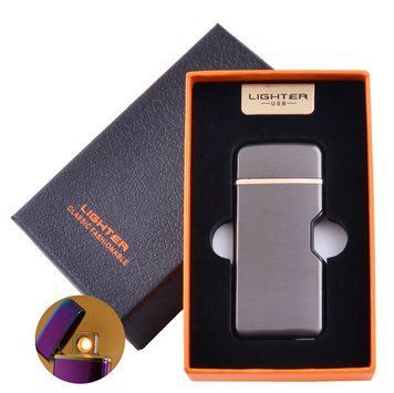 USB зажигалка в подарочной коробке LIGHTER HL-114 Black HL-114-Black фото