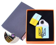 Электроимпульсная зажигалка Украина (USB) HL-145-3 HL-145-3 фото