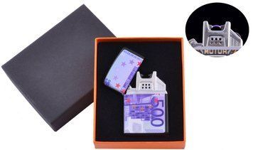 USB зажигалка 500 EURO (Электроимпульсная) №4776B-2 4776B-2 фото