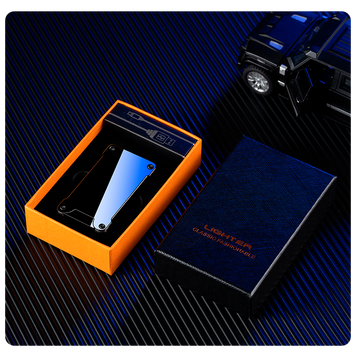 Дуговая электроимпульсная зажигалка с USB-зарядкой⚡️фонариком🔦 LIGHTER HL-437-Black-ice HL-437-Black-ice фото