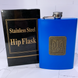 Фляга з нержавіючої сталі 9 oz (&asymp;270 мл) з гербом України, синя UKR-11 UKR-11 фото 2