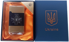 Зажигалка газовая Украина (Подарочная коробка🎁, турбо пламя 🚀) HL-393-1-5 HL-393-1-5 фото