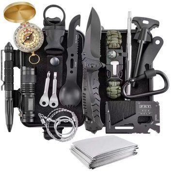 Туристичний набір інструментів для виживання 15в1 SOS-15A SOS-15A фото