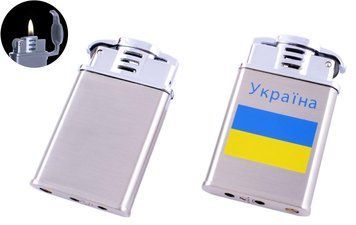 Запальничка кишенькова Україна (Звичайне полум'я) №4487-1 1276300097 фото