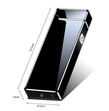 Електрична запальничка з подвійною дугою ⚡⚡HL-644 Black HL-644 Black фото