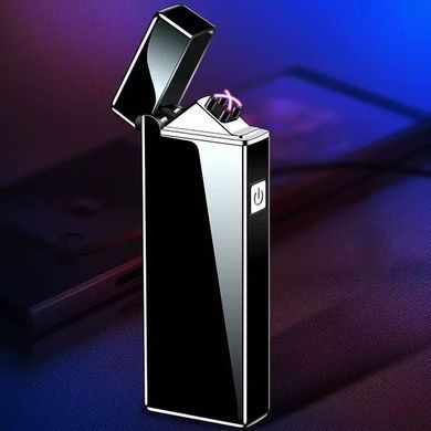 Електрична запальничка з подвійною дугою ⚡⚡HL-644 Black HL-644 Black фото