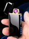 Дугова електроімпульсна USB запальничка ⚡️Герб України (індикатор заряду🔋, ліхтарик🔦) HL-443 Gold HL-443-Gold фото 3