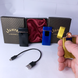 Подарункова електронна USB-запальничка з вольфрамовою спіраллю Lighter High-Grade HL-482-1 Blue HL-482-1 Blue фото 2